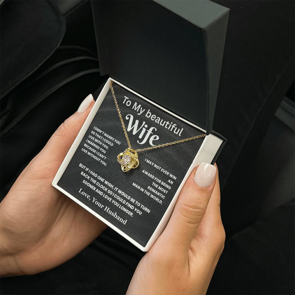 ''To My Wife'' Necklace - Q7