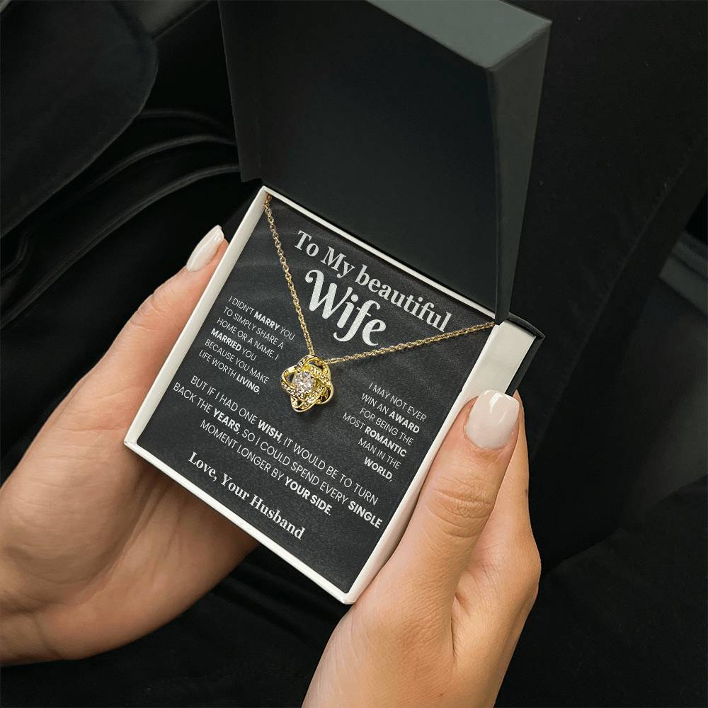 ''To My Wife'' Necklace - Q9