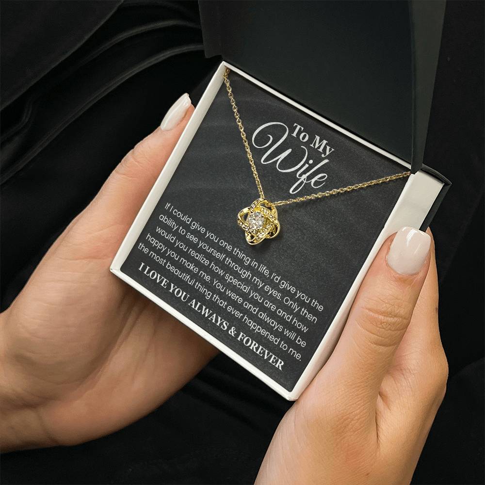 ''To My Wife'' Necklace - Q19