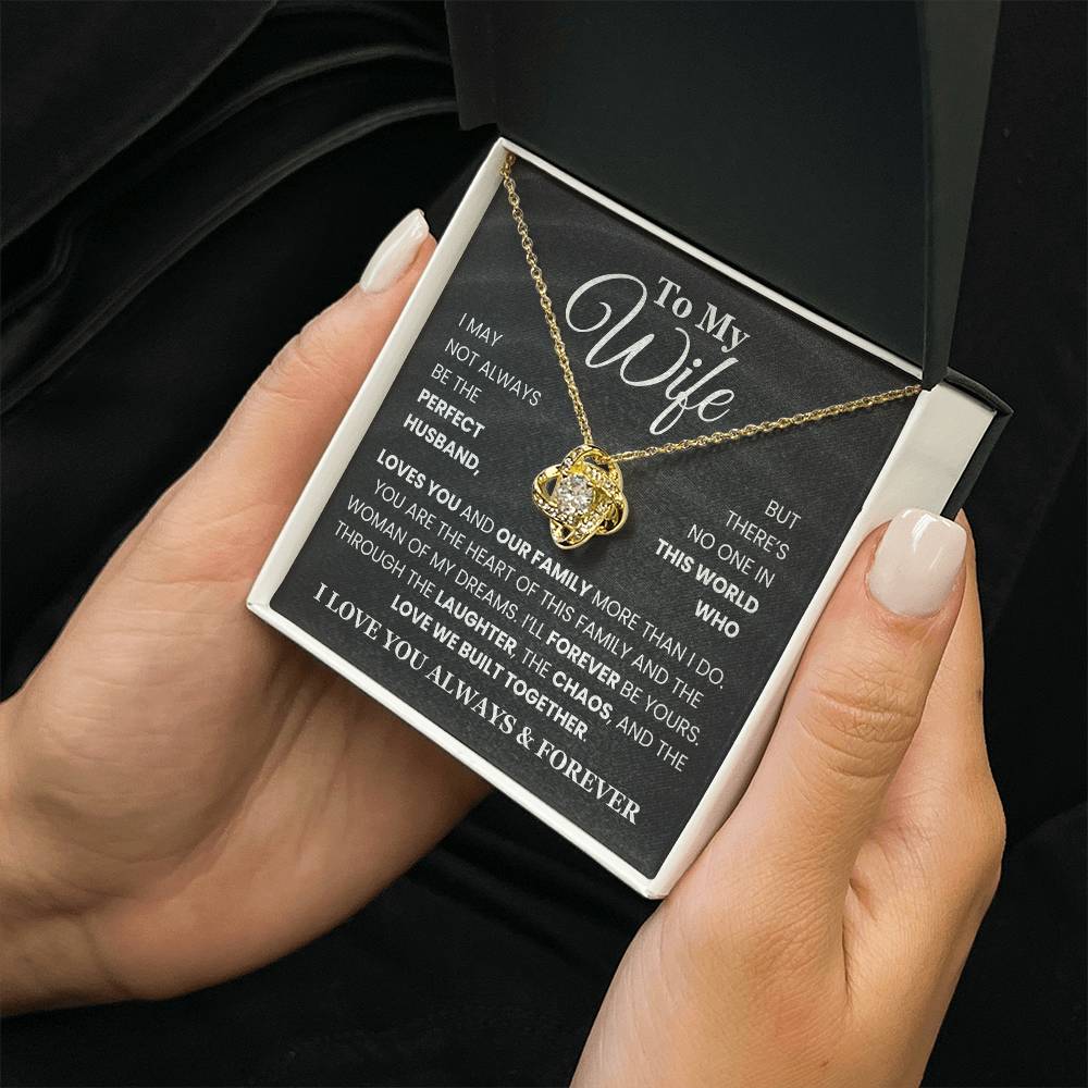 ''To My Wife'' Necklace - Q21