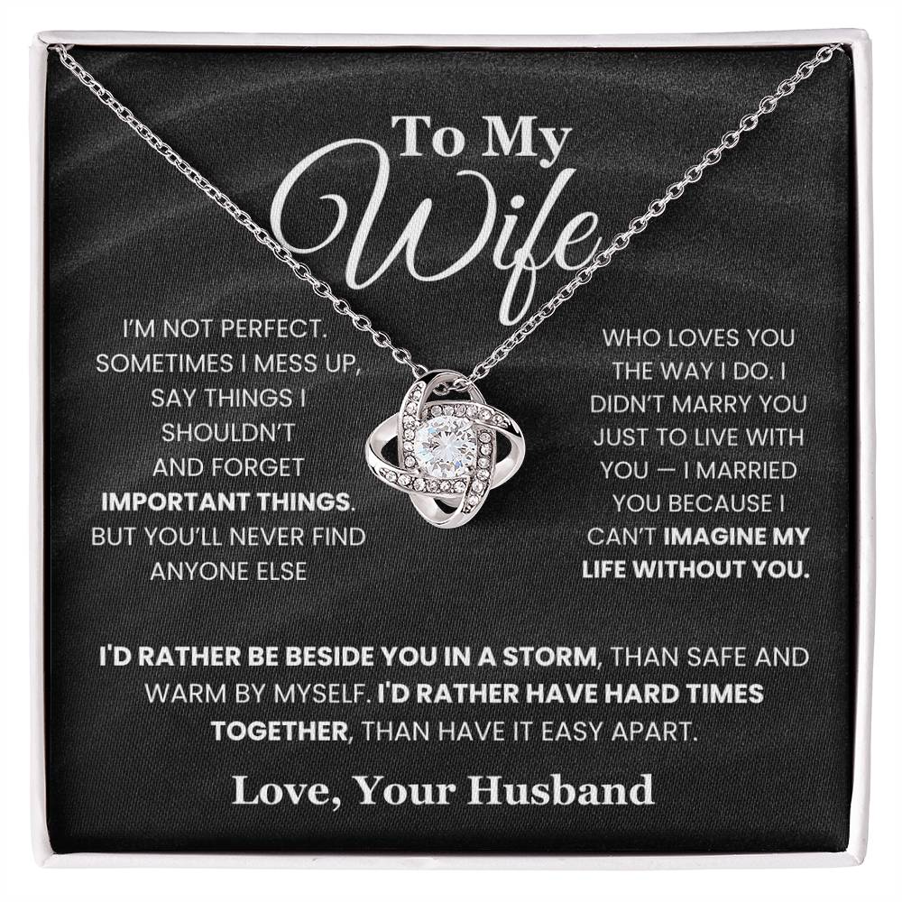 ''To My Wife'' Necklace - Q10