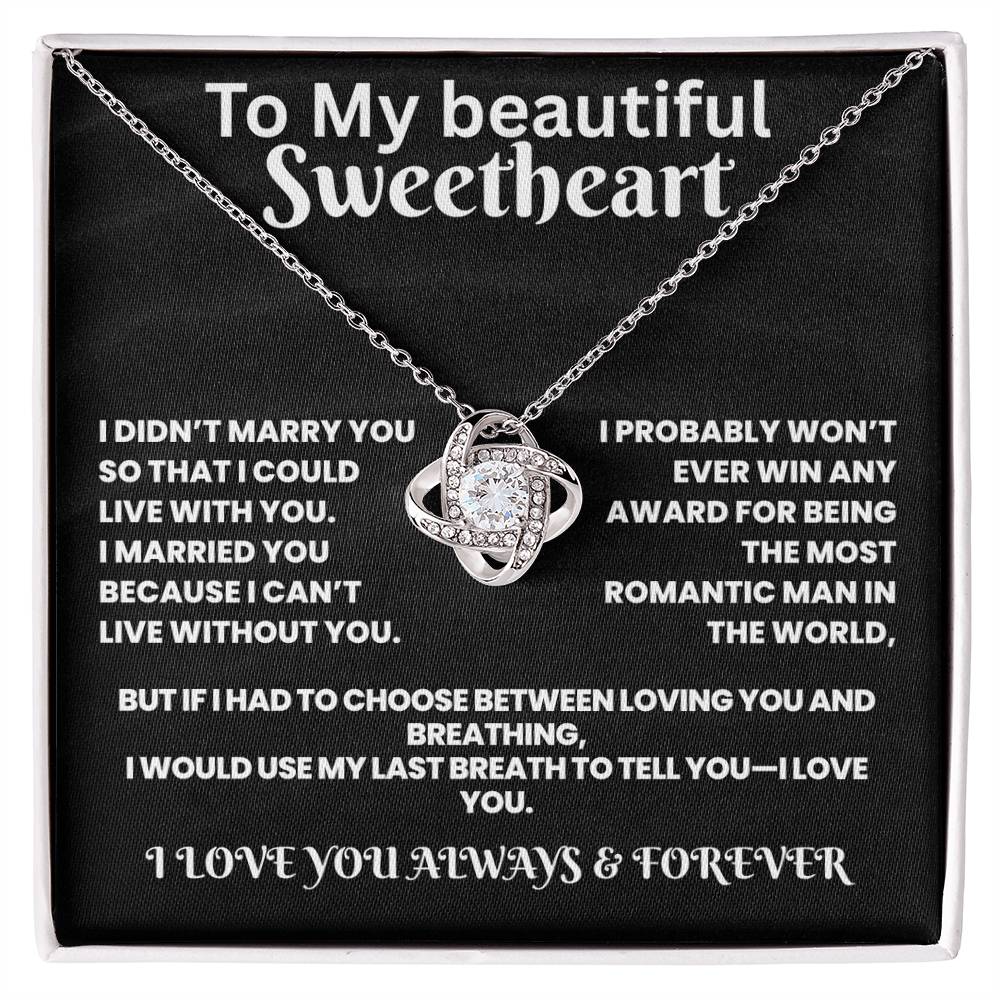 To My beautiful  Sweetheart Q3.60.F
