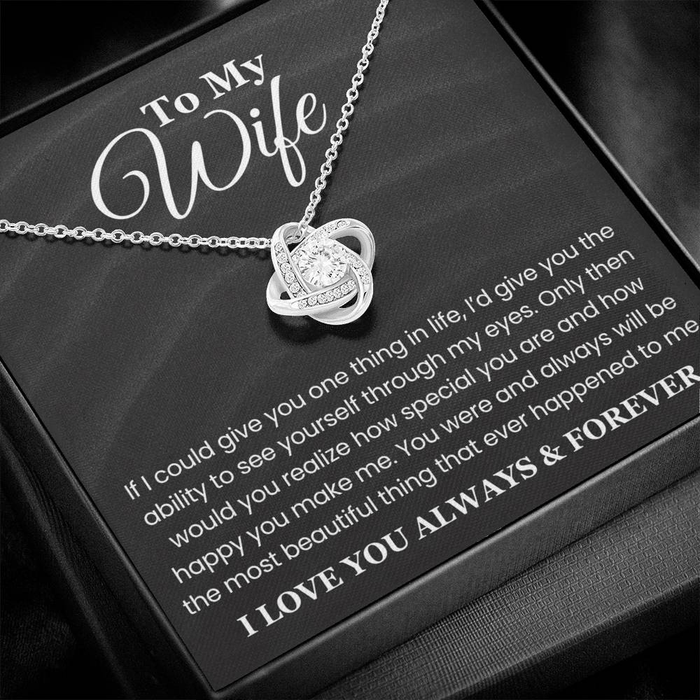 ''To My Wife'' Necklace - Q19