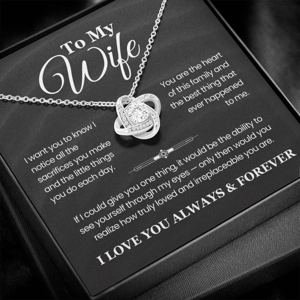''To My Wife'' Necklace - Q15