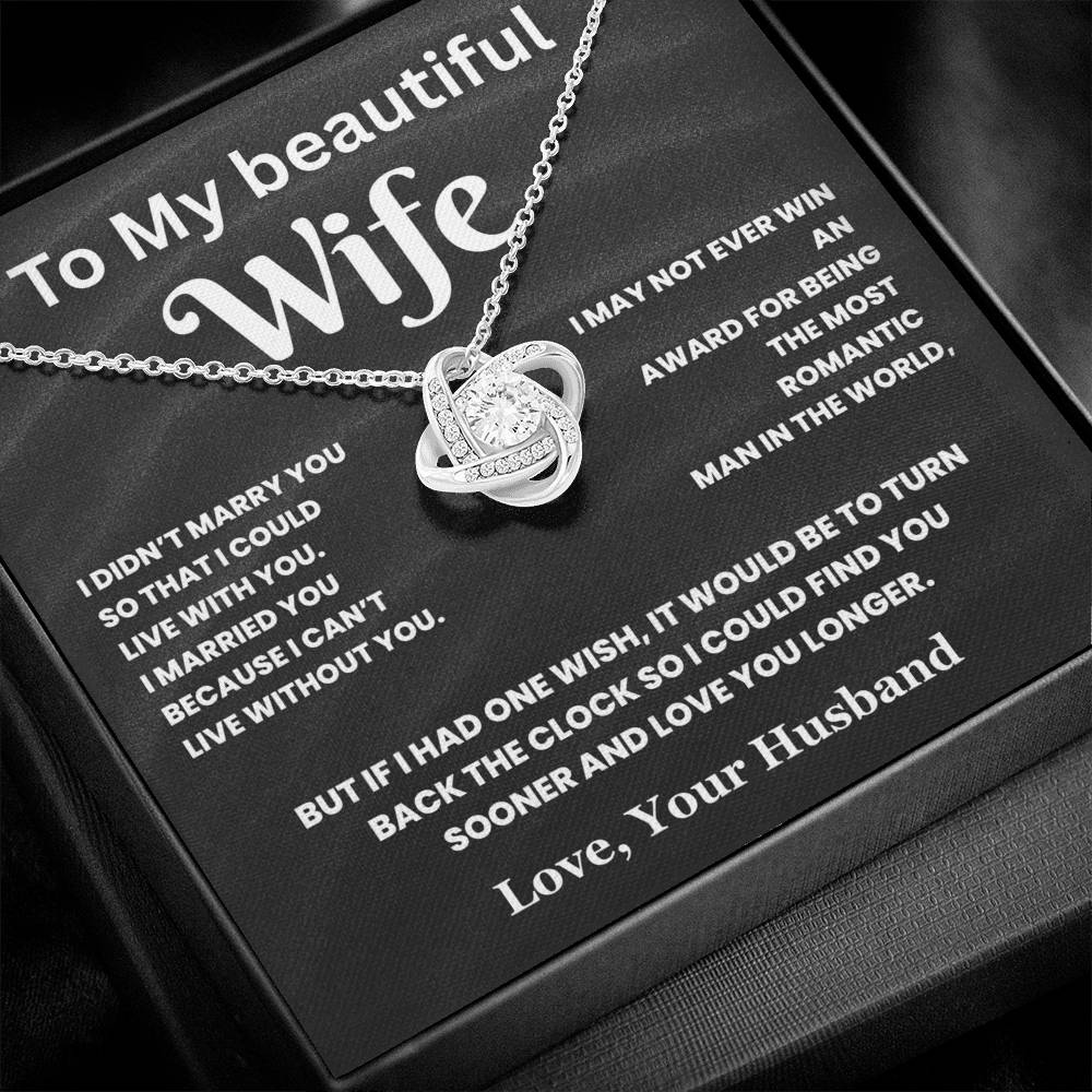 ''To My Wife'' Necklace - Q7