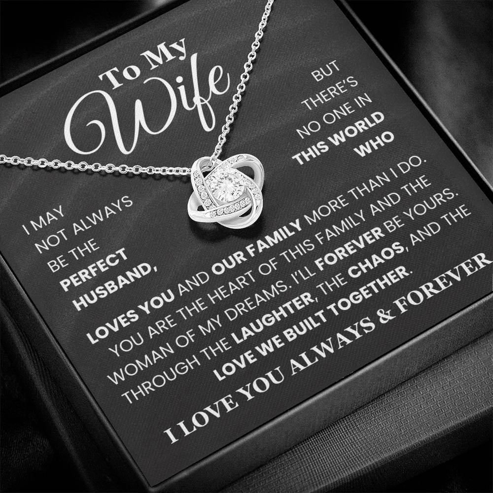 ''To My Wife'' Necklace - Q21