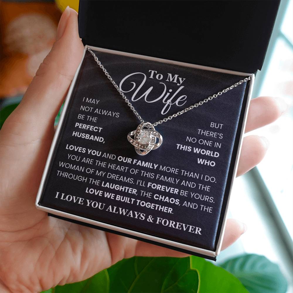 ''To My Wife'' Necklace - Q21