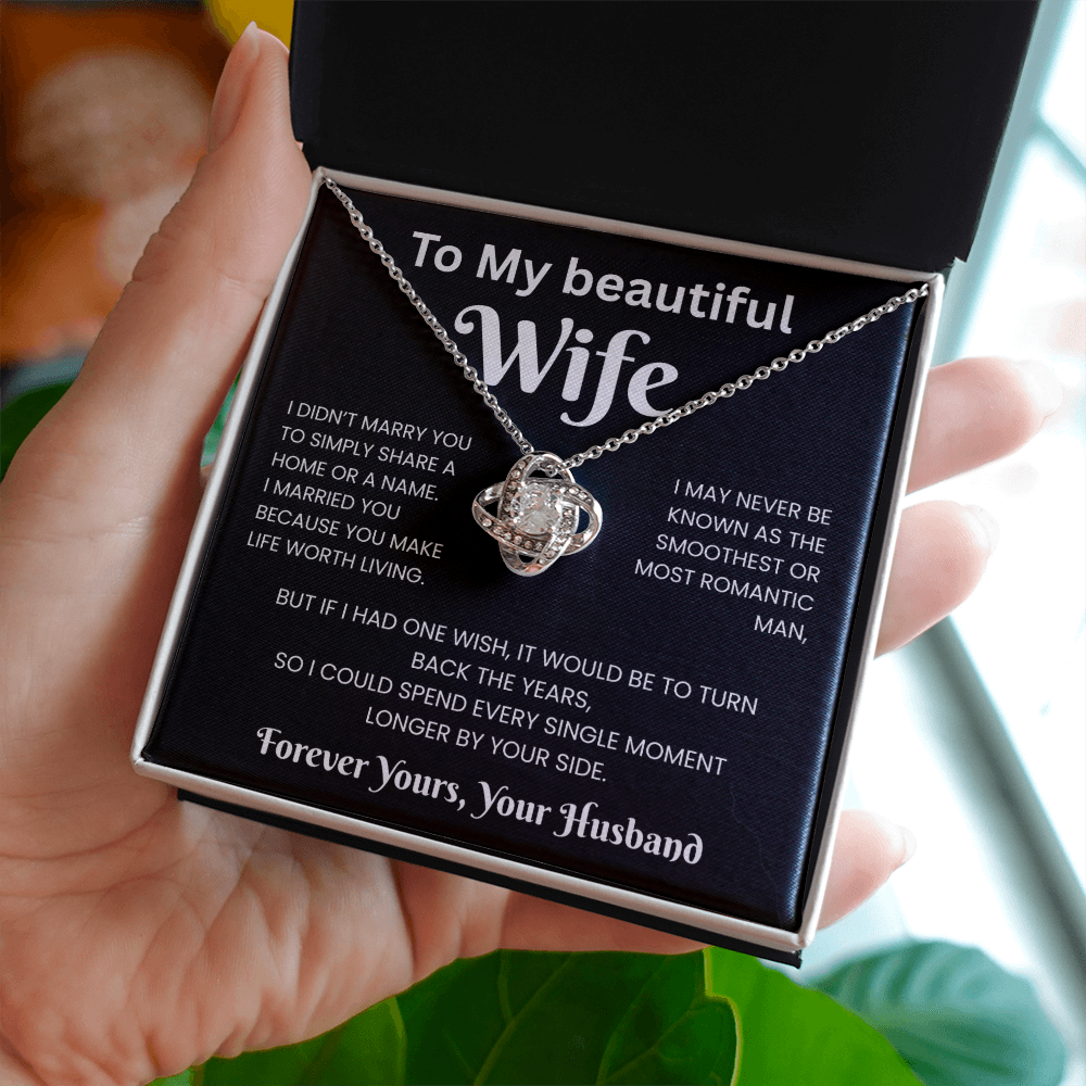 ''To My beautiful Wife'' necklace - Q3.B2
