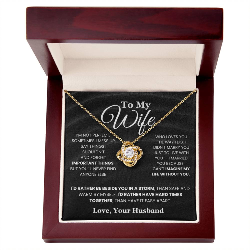 ''To My Wife'' Necklace - Q10
