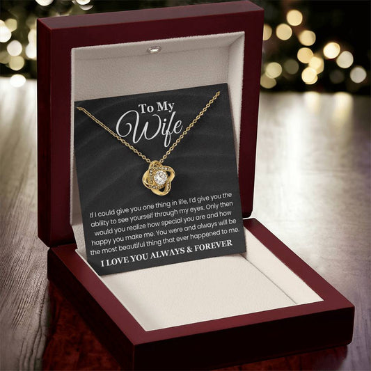 ''To My Wife'' Necklace - Q19