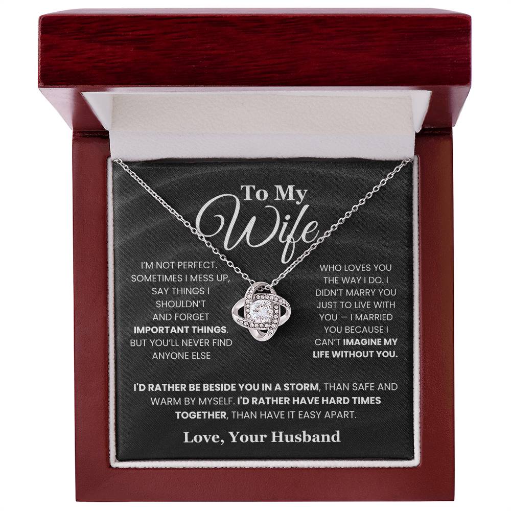 ''To My Wife'' Necklace - Q10