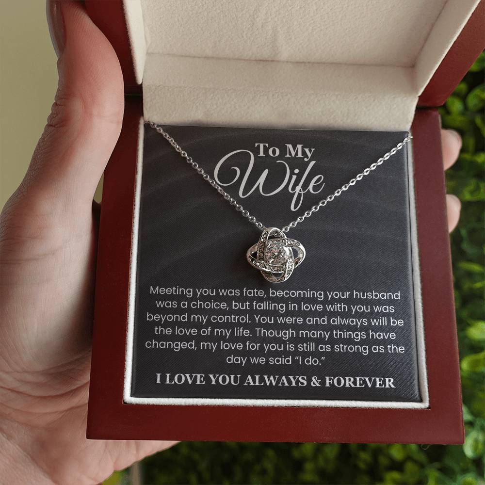 ''To My Wife'' Necklace - Q17