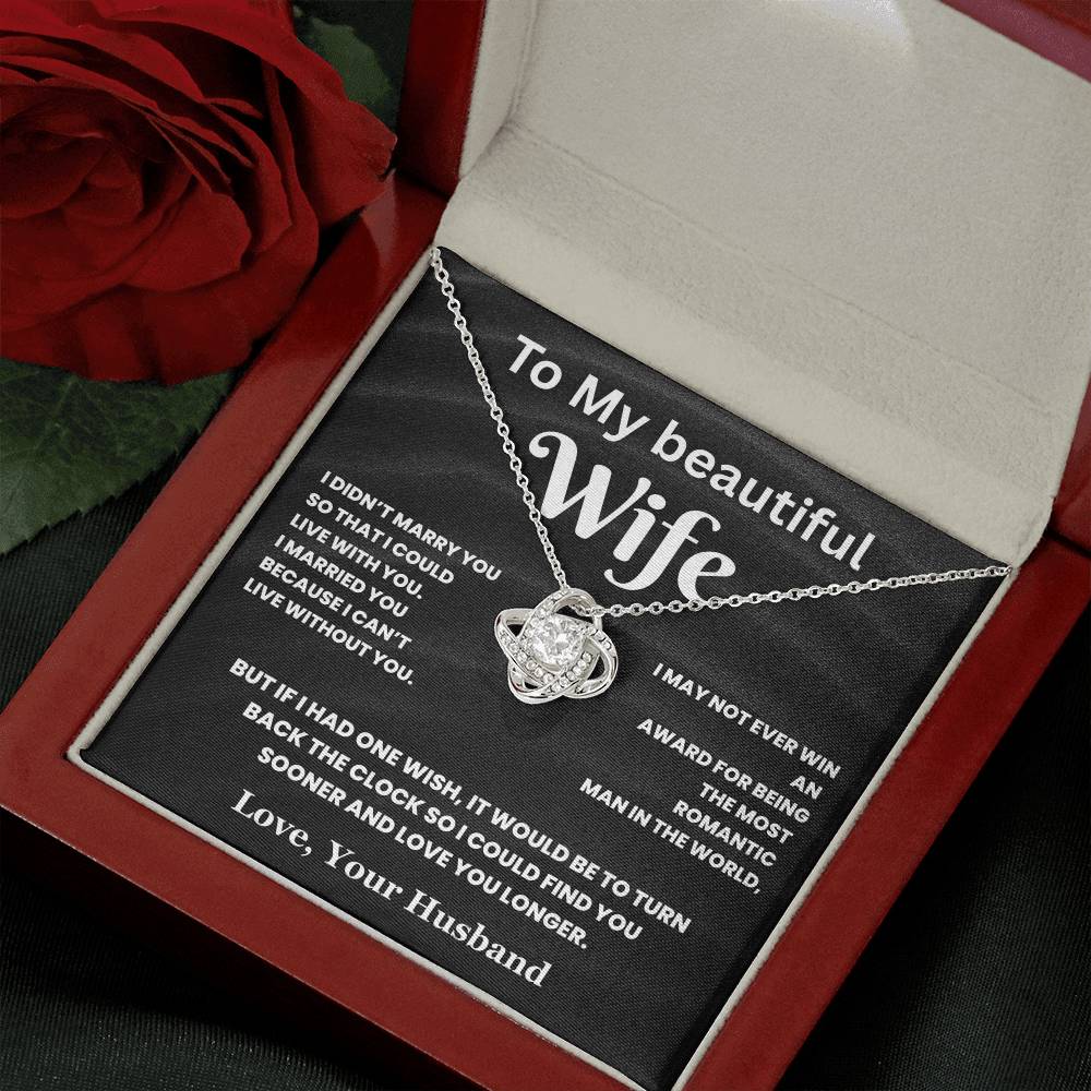 ''To My Wife'' Necklace - Q7