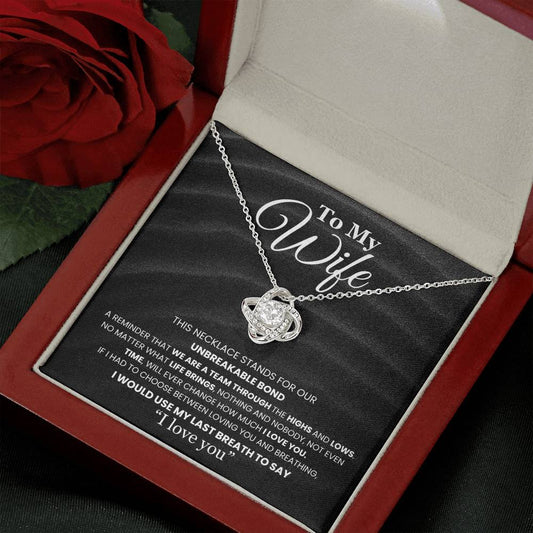 ''To My Wife'' Necklace - Q20